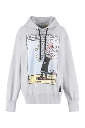 2 Moncler 1952 - Olive Oyl cotton hoodie-0